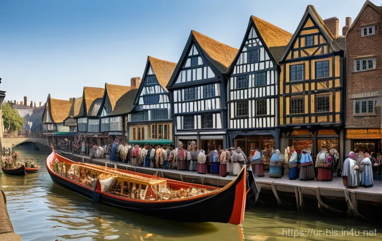 테메즈 강과 초기 유럽 문화 - **Prompt 1: Ancient Thames - Echoes of Early Civilizations**
    "A majestic, wide shot of the River...
