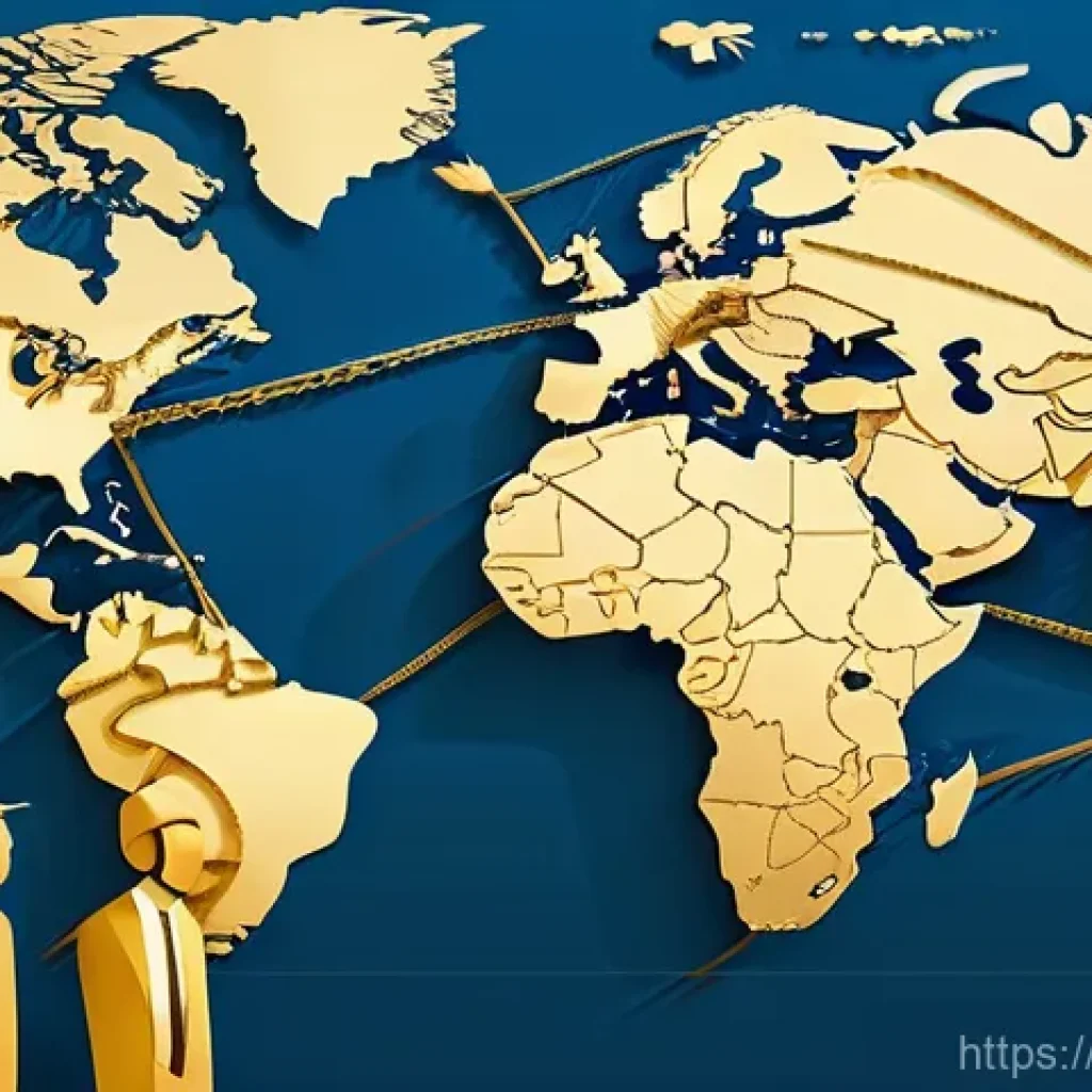 제국주의와 식민지 분쟁 - **Prompt 1: The Economic Web**
A powerful conceptual image illustrating economic neo-colonialism...