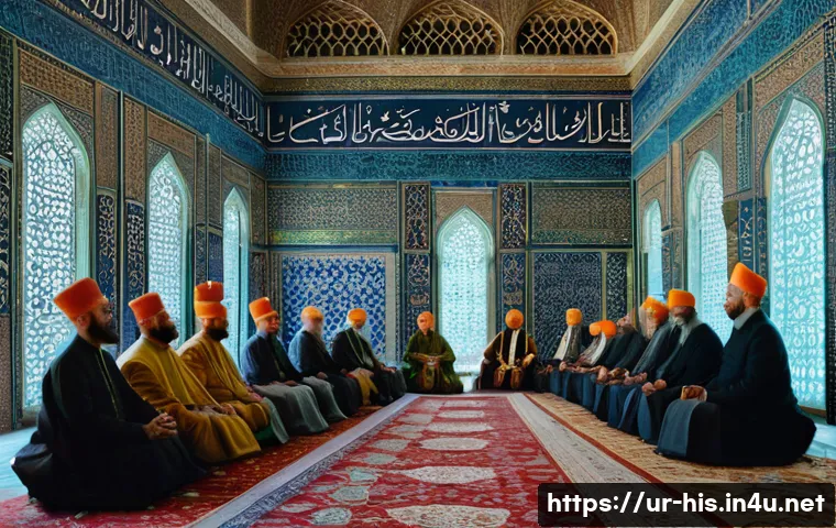 오스만 제국의 행정 체제 - **Prompt 1: The Sultan Presiding over the Imperial Council (Divan-i Hümayun) at Topkapi Palace**
...